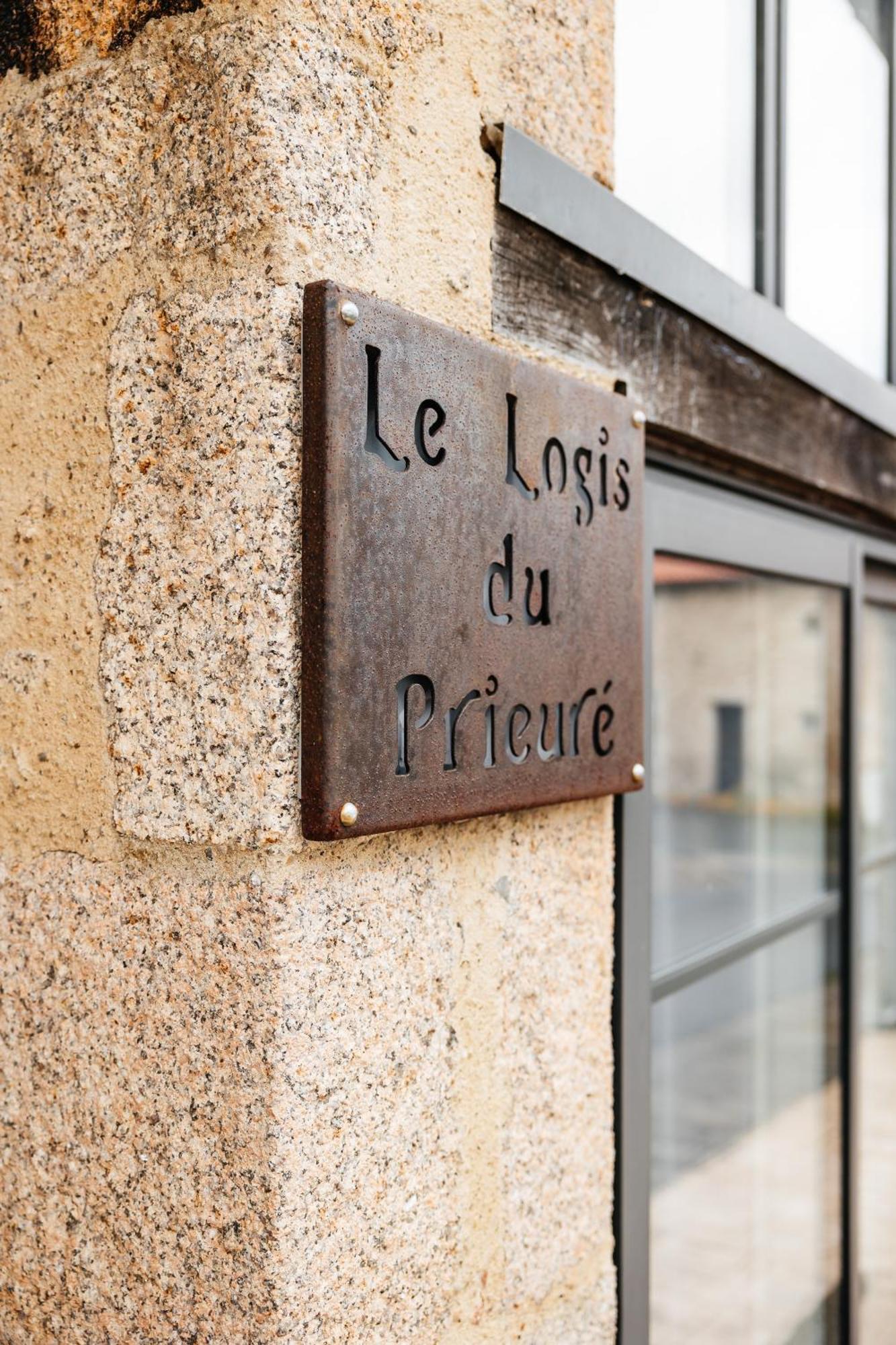 Le Logis Du Prieure Villa Les Châtelliers-Châteaumur Exteriör bild