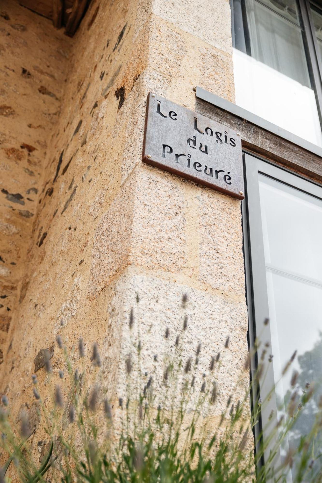 Le Logis Du Prieure Villa Les Châtelliers-Châteaumur Exteriör bild