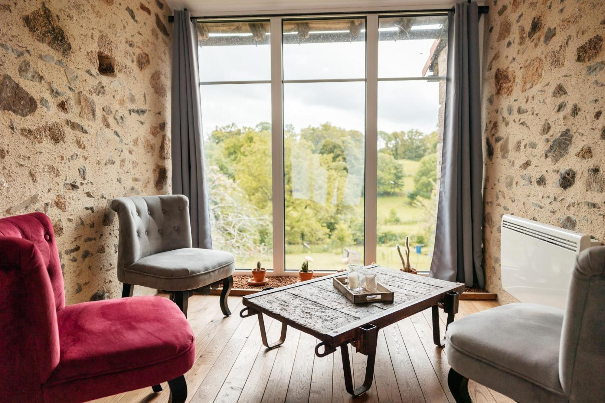 Le Logis Du Prieure Villa Les Châtelliers-Châteaumur Exteriör bild