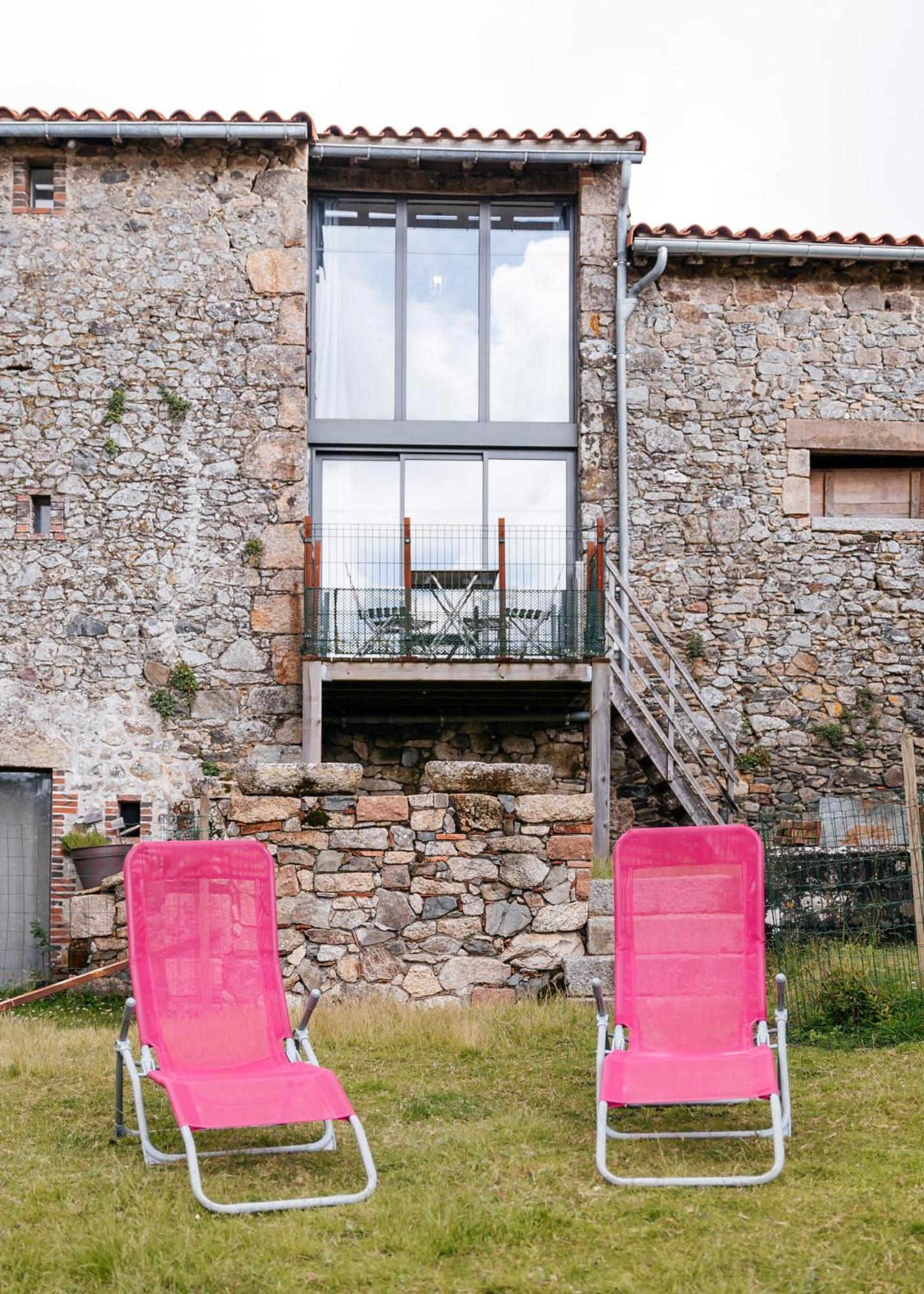 Le Logis Du Prieure Villa Les Châtelliers-Châteaumur Exteriör bild